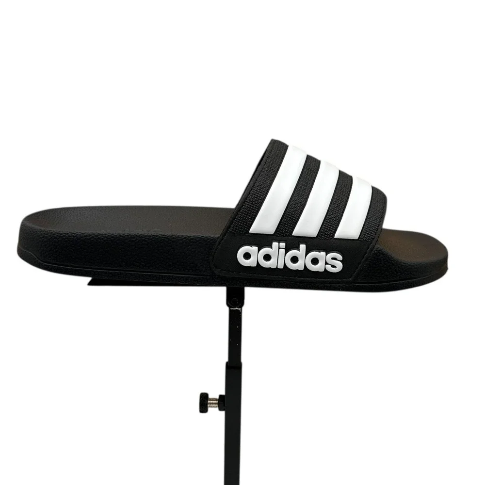 adidas Youth Boys Girls Adilette Shower Slide Sandals Size‎ 4 Black White
